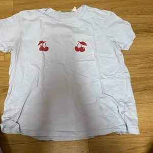 White cherry tee shirt!!